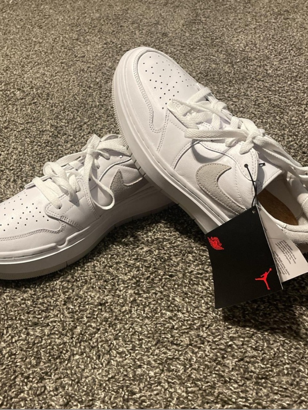 Women’s White Air Jordan 1 Elevate Low 
Size 11